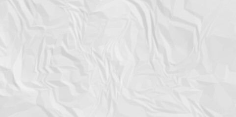 White crumpled paper texture . White wrinkled paper texture. White paper texture . White crumpled and top view textures can be used for background of text or any contents .	
