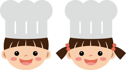 꼬마 요리사 벡터