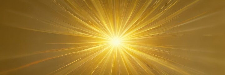 Obraz premium Abstract yellow starburst, radiating sunburst design , starburst, background