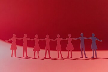 Teamwork Success People Holding Hands Connectedness