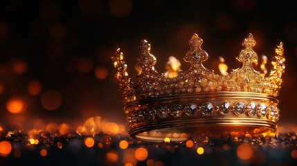 Majestic Golden Crown