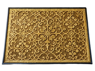 Intricate Gold Tapestry Design