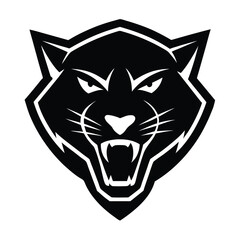Panther black Vector Illustration, ESP