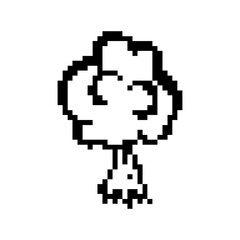 pixelate tree icon