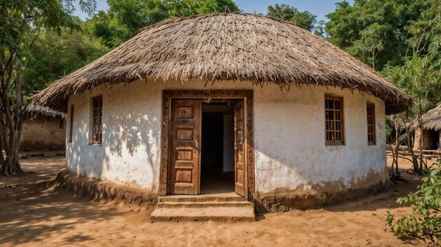 old house in the village