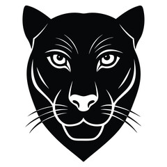 Panther black Vector Illustration, ESP