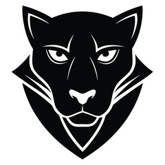 Panther black Vector Illustration, ESP