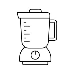 blender icon, blender line art - simple line art of blender, perfect for blender logos and icons