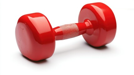 Obraz premium Dumbbells isolated on white background