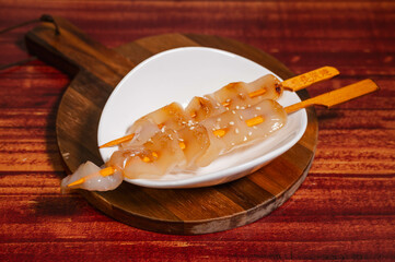 すき焼き味　こんにゃくの串焼き