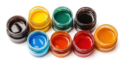 Epoxy isolated on white background