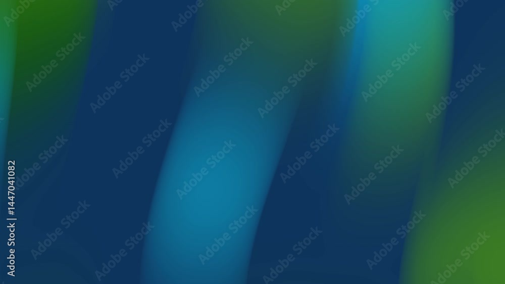 Aufkleber abstract gradient background with smooth transitions of green and blue colors on a dark backdrop.