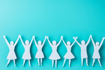 Fototapeta premium Women Celebrating Success Together