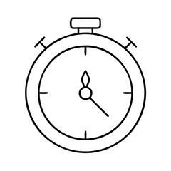 timer icon, timer line art - simple line art of timer, perfect for timer logos and icons