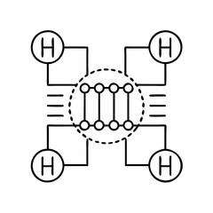 transmission icon, transmission line art - simple line art of transmission, perfect for transmission logos and icons
