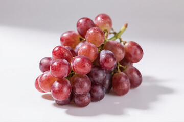 Fototapeta premium Juicy Purple Grapes Studio Shot