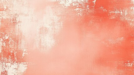 Fototapeta premium Abstract coral texture with soft brush strokes and light gradients
