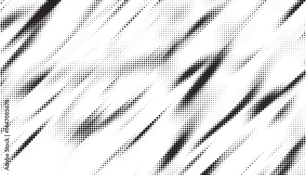 Poster subtle halftone vector texture overlay. monochrome abstract splattered background.