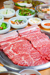 Beef ribs sold in Korea are delicious