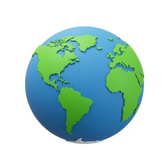 World globe earth continents geography illustration planet travel map