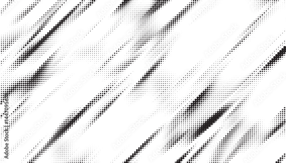 Aufkleber Subtle halftone vector texture overlay. Monochrome abstract splattered background.