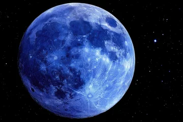 Blue moon in space