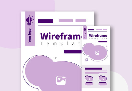 Blueprint UI Wireframe Template