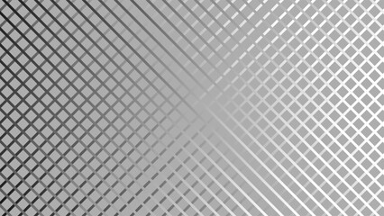 Fototapeta premium Grey, white and black gradient diagonal background. Plaid checkered seamless pattern. 