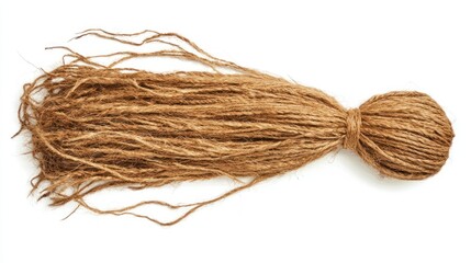 Fototapeta premium Jute isolated on white background