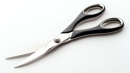 Kitchen shears isolated on white background