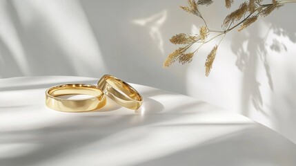 Elegant gold wedding rings (21)
