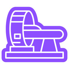 CT Scan symbol, Health Analyst