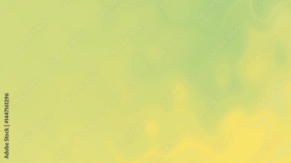 Poster abstract soft yellow green gradient background with smooth wavy swirling pattern