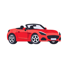 Red_Convertible_Car_Illustration_Sleek_Design_Automotive_Icon_Open_Top_Vehicle_Modern_Car_Image_Transportation_Concept_Luxury_Roadster_Graphics_Artwork