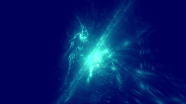 sich langsam bewegender blauer digitaler Datenstrom - k&uuml;nstliche Intelligenz, Datentransfer, Datensicherheit, Energie, Forschung, Wissenschaft, Industrie, Innovation, Technologie, Kommunikation