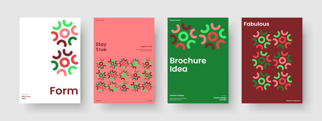 Obraz premium Isolated Report Layout. Creative Background Design. Abstract Poster Template. Banner. Business Presentation. Book Cover. Flyer. Brochure. Portfolio. Catalog. Journal. Notebook. Advertising