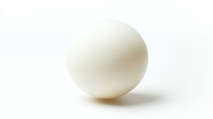 Ping pong ball isolated on white background