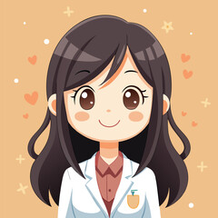 A pretty girl with a smile