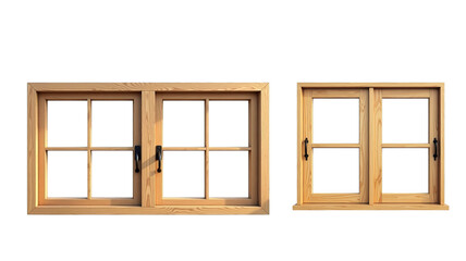 wooden window (png)