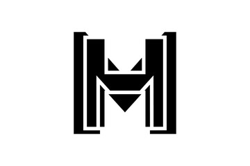 MH Logo Design: Professional Graphic Solutions for Unique and Modern Business Branding