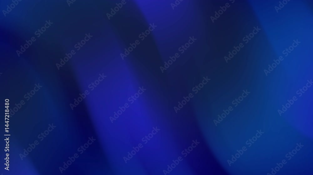 Poster dark blue gradient background with smooth wavy pattern