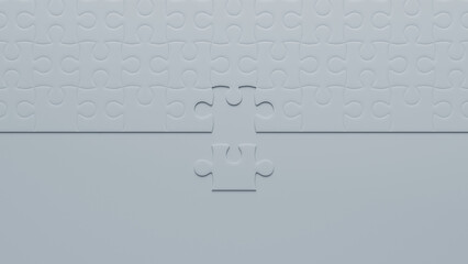 Final Piece to Complete the Puzzle: A Symbol of Solution and Strategy