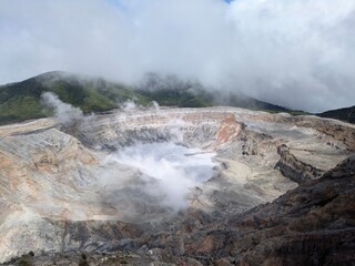 Poás Volcano of Costa Rica