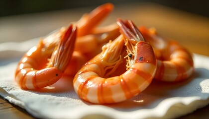 shrimp isolated on a white background