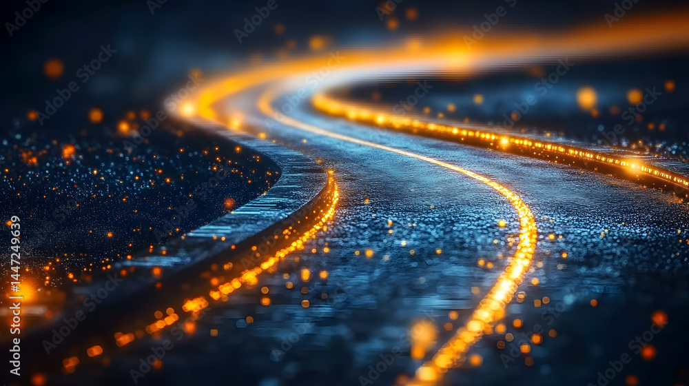 Poster digital transformation strategies: modernizing business processes, digital transformation strategies