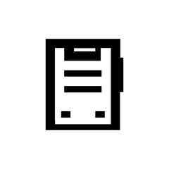 pixelate document icon
