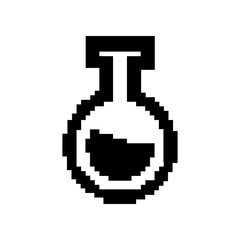 Fototapeta premium pixelate potion icon