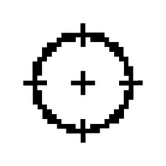 pixelate target icon