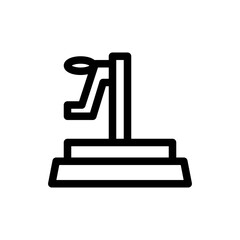 Javanese Puppet stand Icon