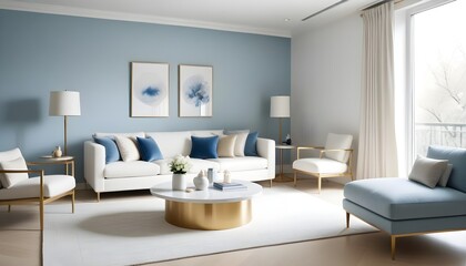 Photo interior modern design room 3d illustration